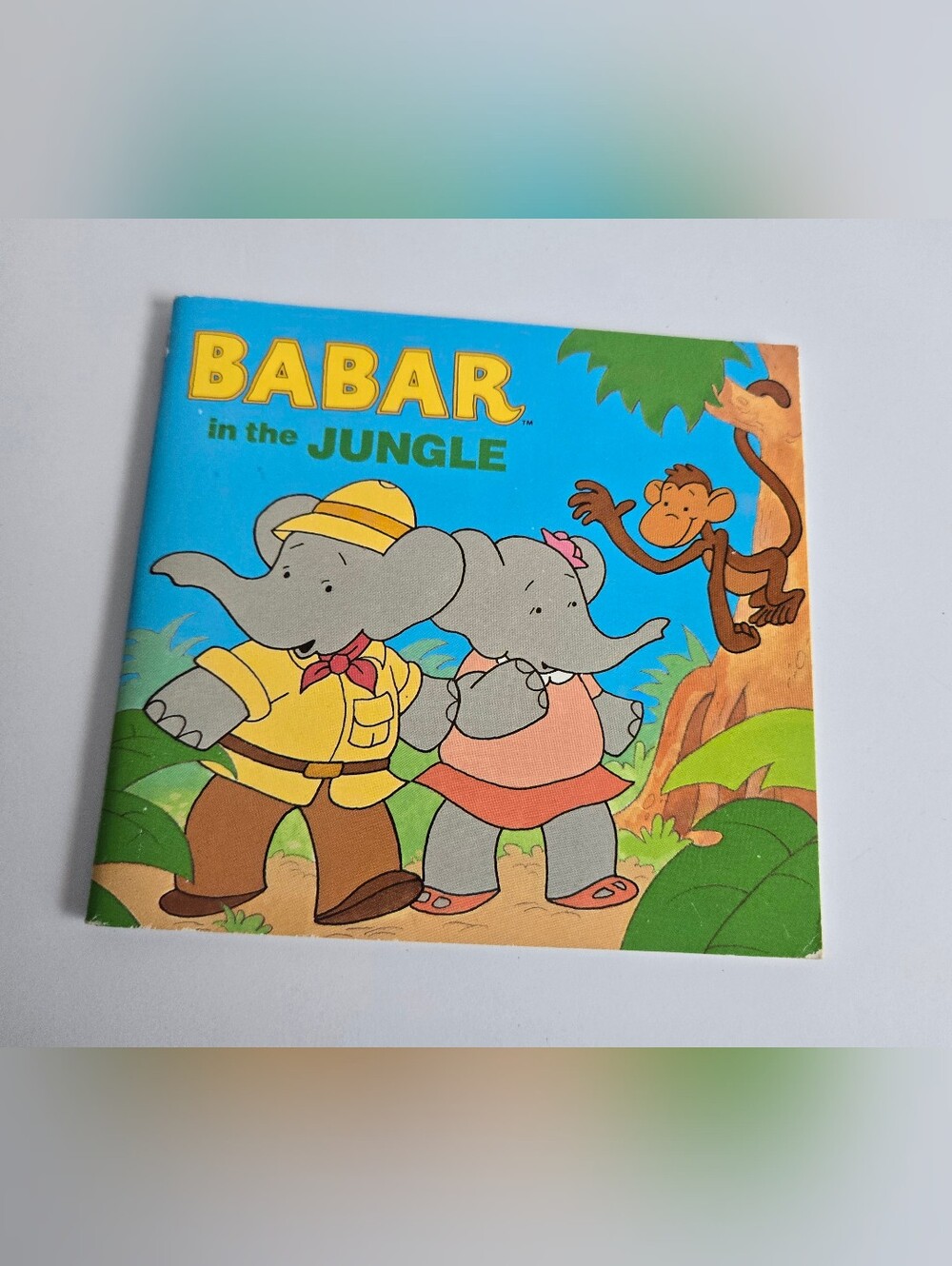 Vintage Babar In The Jungle Mini Story Book
